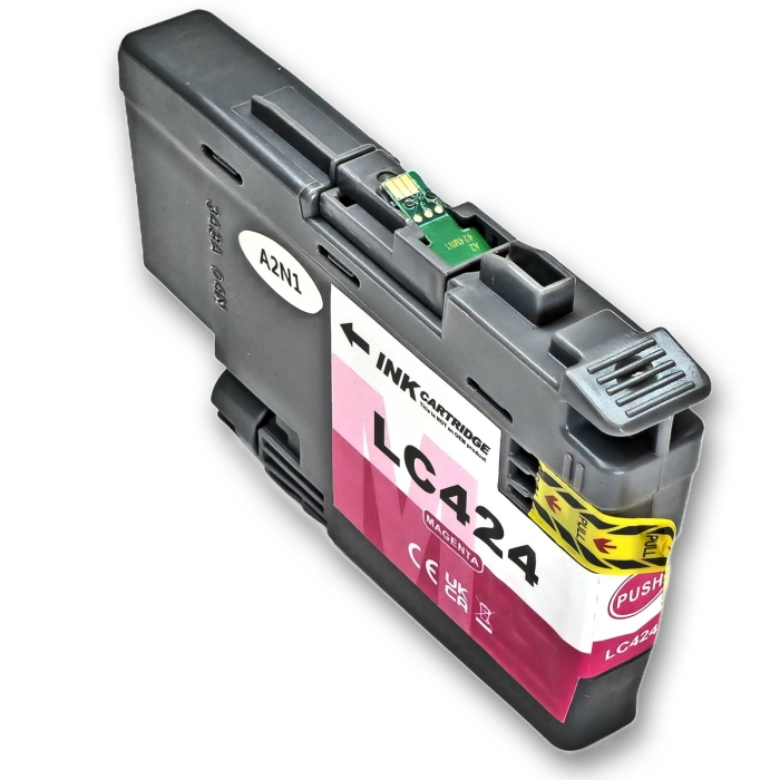 Gigao LC-424 Tintenpatronen-Set kompatibel mit Brother f&uuml;r DCP-J1200DW - CMYK 4x 750 Seiten