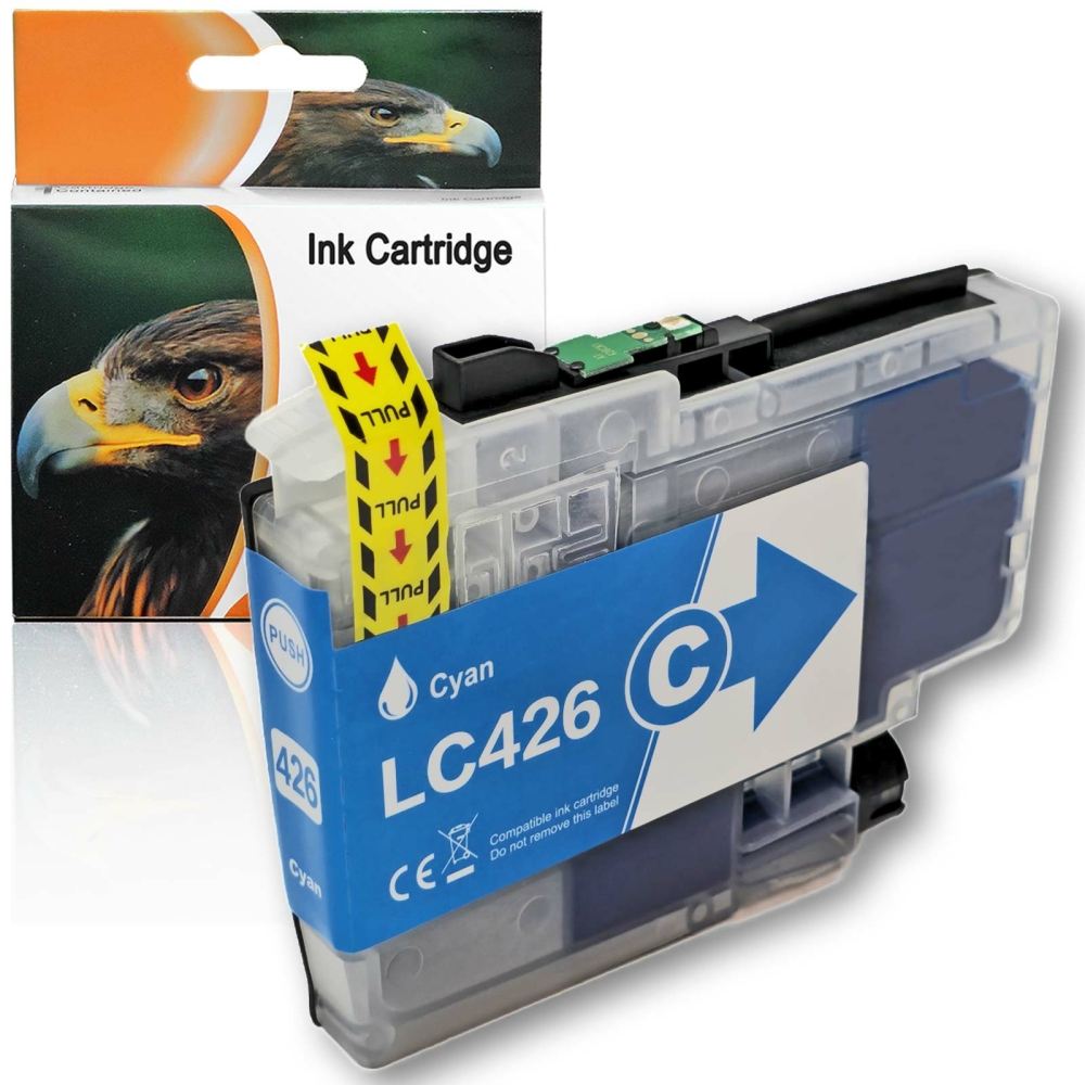 Gigao LC-426 Tintenpatronen Set Kompatibel f&uuml;r Brother MFC-J4340DWE Ecopro (4er Pack CMYK)