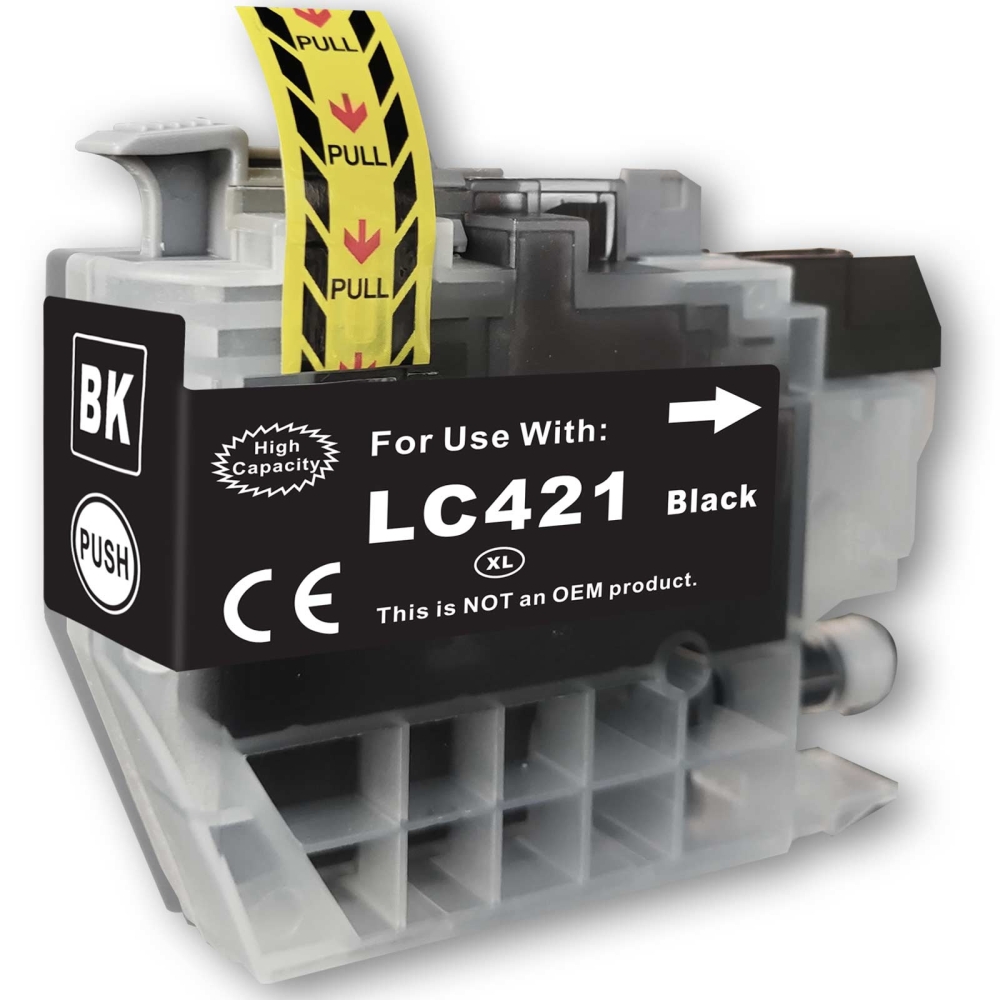 Gigao LC-421 XL Tintenpatronen Set kompatibel mit Brother f&uuml;r DCP-J1800DW - 4 Farben Multipack