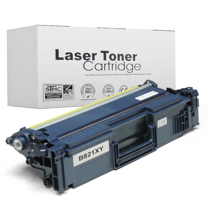 Gigao TN-821XL CMYK Toner-Set kompatibel f&uuml;r Brother HL-L 9470 CDN - 4er Pack XL