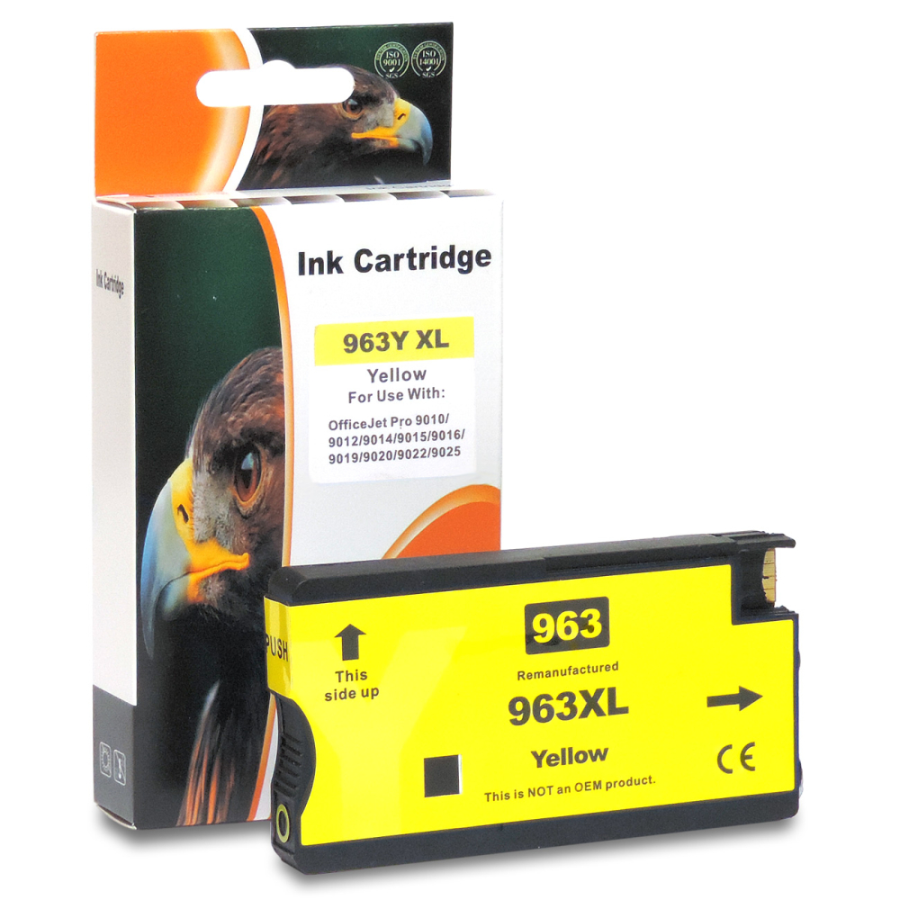D&C HP 963XL Kompatibel 4er-Set f&uuml;r OfficeJet Pro 9025 - Hohe Reichweite
