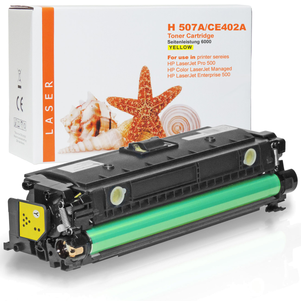 Gigao Toner-Set f&uuml;r HP LaserJet Pro 500 color MFP M570dn - CE400X CE401A CE402A CE403A (507X/507A)