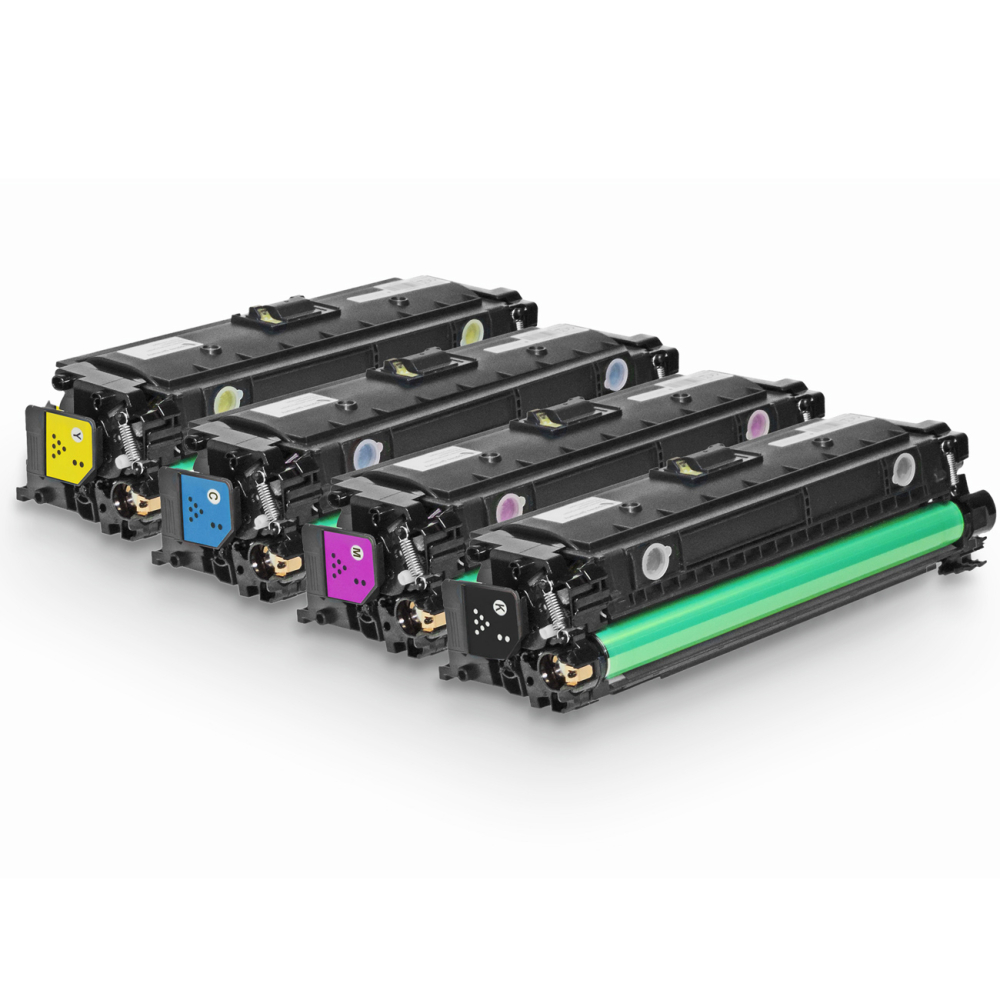 Gigao 508X Toner-Set CMYK kompatibel f&uuml;r HP Color LaserJet Enterprise M553dn - 4er Pack