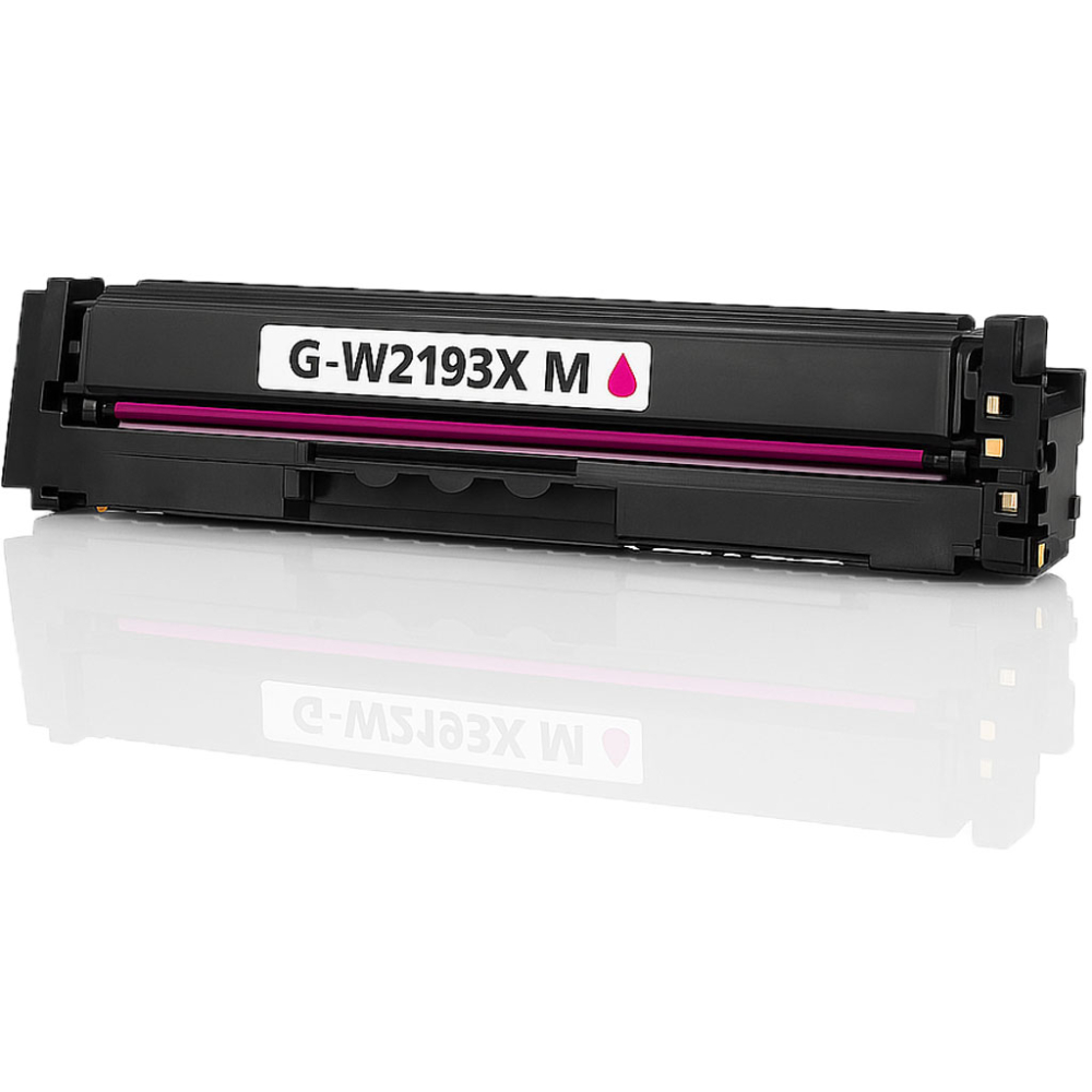 Kompatibel HP 219X, W2193X M Magenta Rot Toner Patrone f&uuml;r 2500 Seiten von Gigao