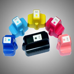 Kompatibel 6er Set HP 363XL, CB333EE Druckerpatronen...