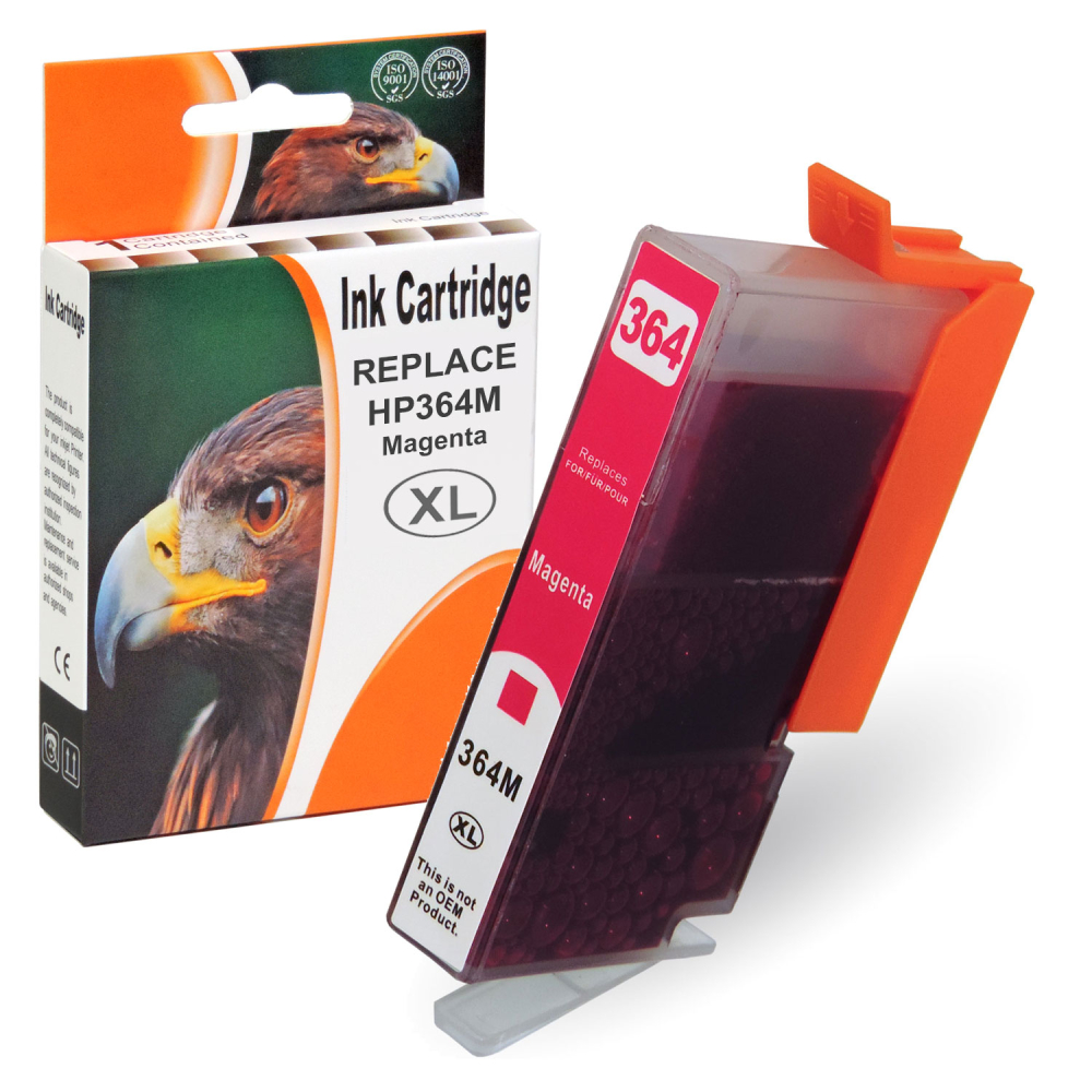 4 D&C Patronen HP-364 HQ 364 Tintenpatronen kompatibel f&uuml;r Photosmart Drucker