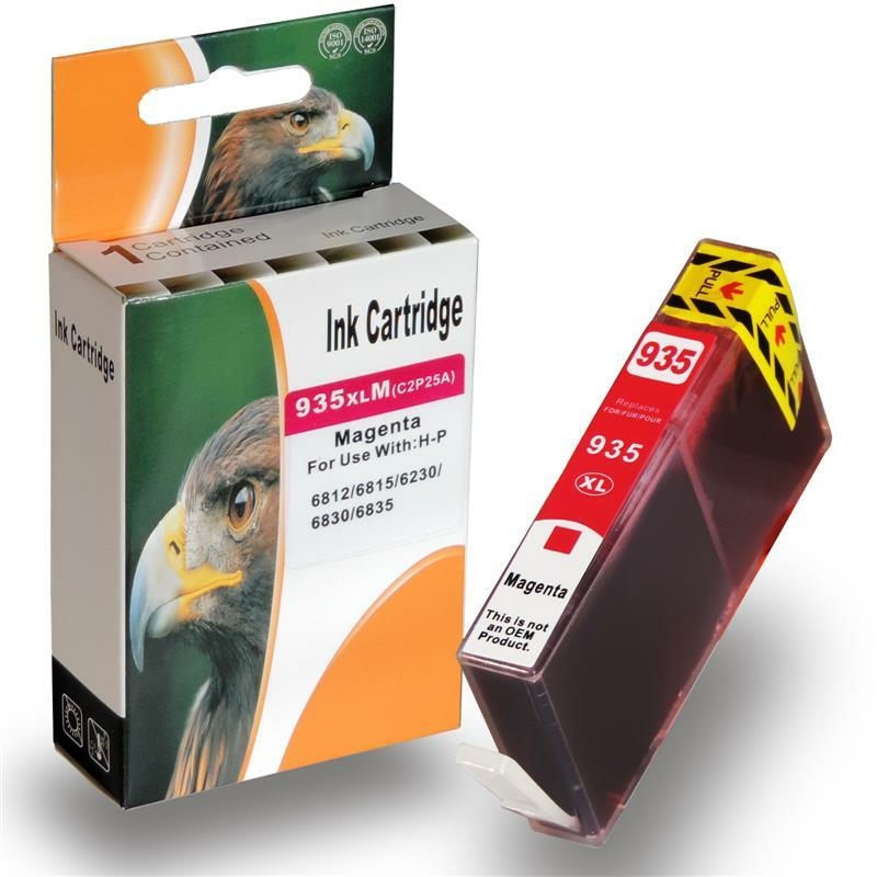 Kompatibel HP C2P25AE, 935XL M Magenta Rot Druckerpatrone f&uuml;r 825 Seiten von D&C