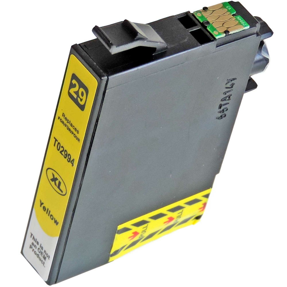 Kompatibel Epson Erdbeere, T2994, 29XL, C13T29944010 Y Yellow Gelb Druckerpatrone f&uuml;r 450 Seiten von D&C